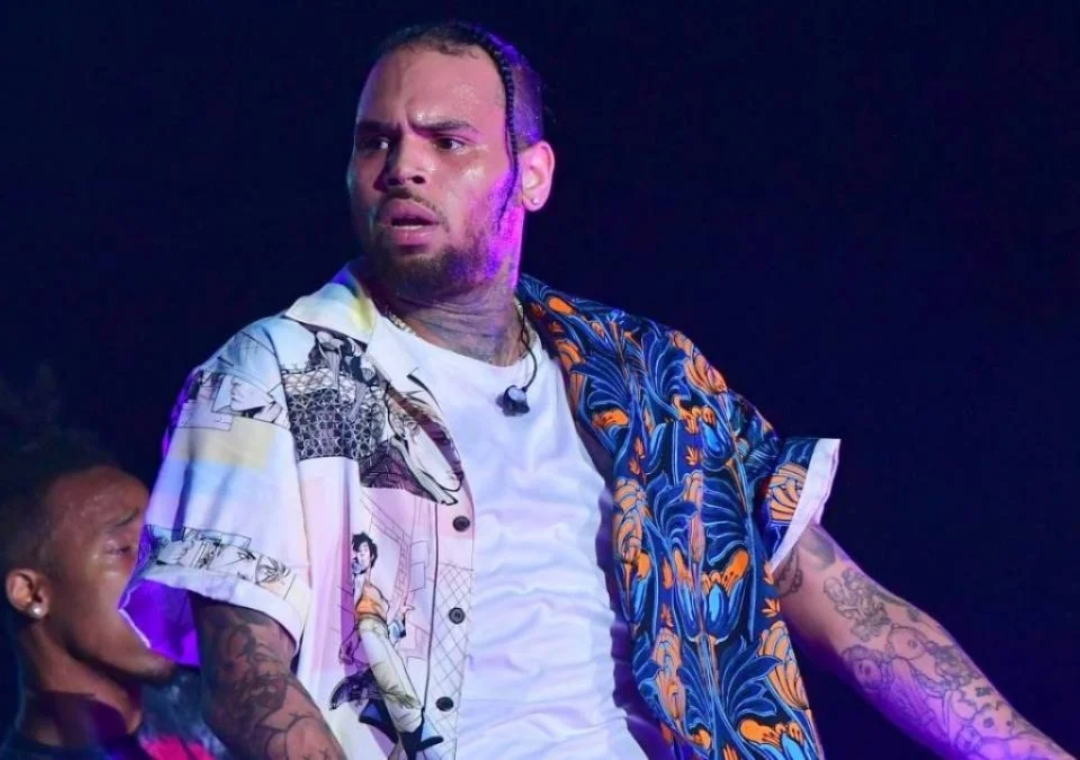 Chris Brown’s ‘P-O-R-N-S-T-A-R’ dating claim backfires as fans bring up violent history.